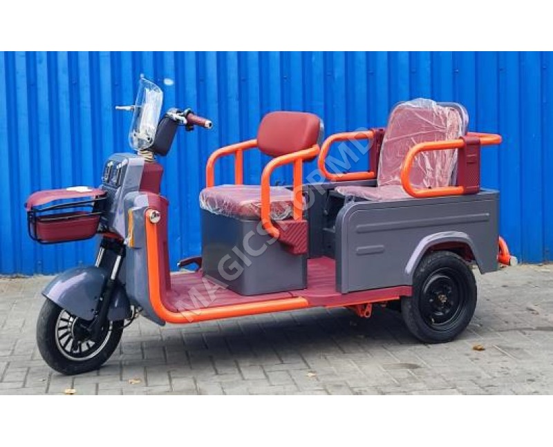 Электрический трехколесный велосипед CS 09 1000W-60V